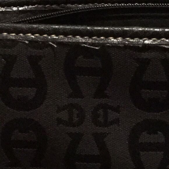 Eitienne Aigner Black Logo Purse - Good Preowned Condition - Picture 7 of 13